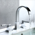 Πολυτελής Chrome Torneira Banheiro Basin Mixer Tap